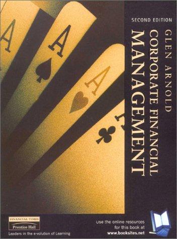 Cover for Corporate Financial Management