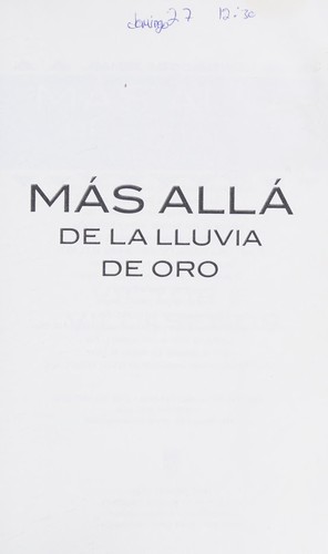 Cover for Más allá de la lluvia de oro
