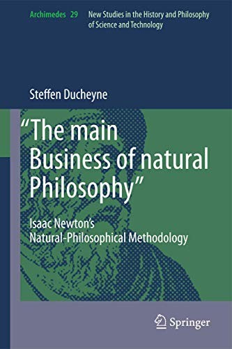 Cover for “The main Business of natural Philosophy”