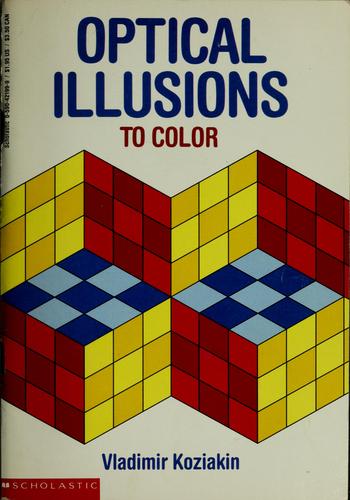 Cover for Optical illustions to color