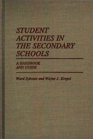 Cover for Student activities in the secondary schools