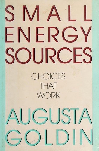 Cover for Small energy sources