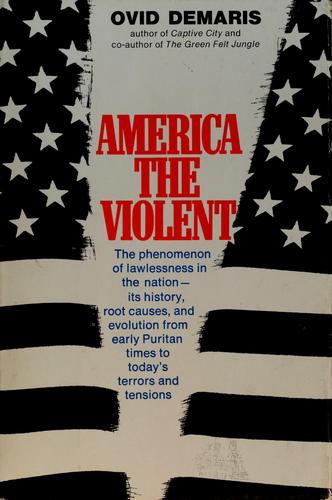 Cover for America the violent.