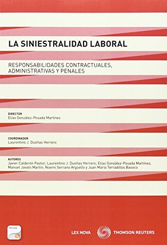Cover for La siniestralidad laboral