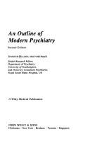 Cover for An Outline of Modern Psychiatry (A Wiley medical publication)