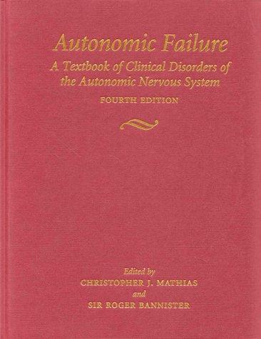 Cover for Autonomic failure