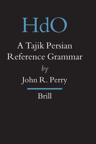 Cover for A Tajik Persian reference grammar