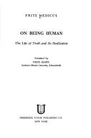 Cover for On being human
