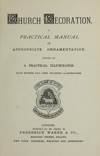 Cover for Church decoration