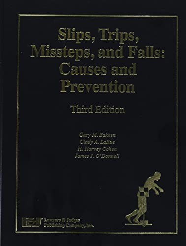 Cover for Slips, Trips, Missteps, and Falls