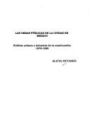 Cover for Las obras públicas de la Ciudad de México