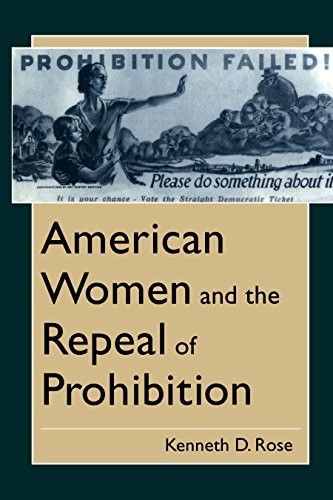 Cover for American women and the repeal of Prohibition