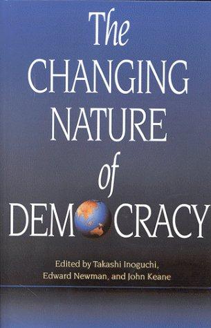 Cover for The Changing Nature of Democracy