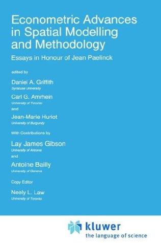 Cover for Econometric advances in spatial modeling and methodology