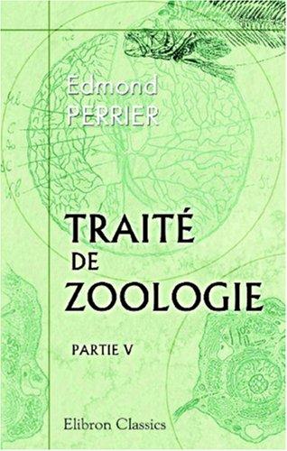 Cover for Traité de zoologie