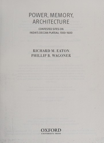 Cover for Power, Memory, Architecture