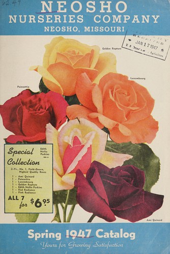 Cover for Spring 1947 catalog