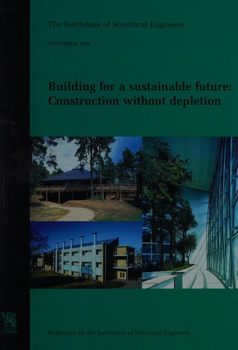 Cover for Building for a Sustainable Future