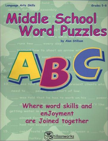 Cover for Middle School Word Puzzles