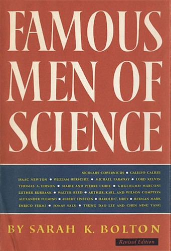 Cover for Famous men of science.