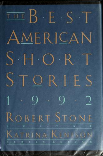 Cover for The best American short stories, 1992