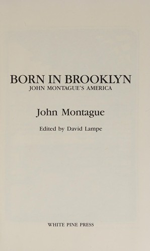 Cover for Born in Brooklyn