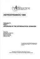 Cover for Astrodynamics, 1989