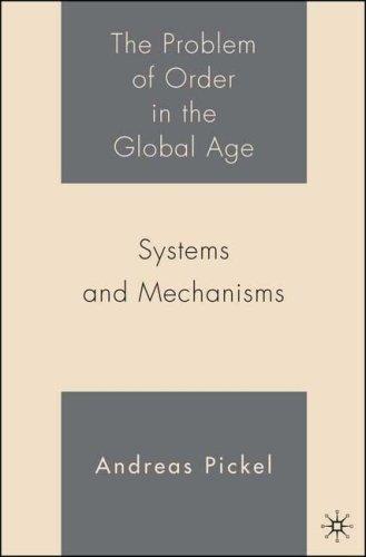 Cover for The Problem of Order in the Global Age