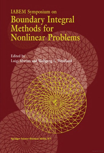 Cover for IABEM Symposium on Boundary Integral Methods for Nonlinear Problems