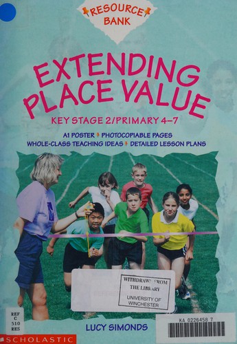 Cover for Extending place value