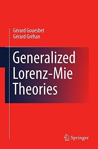 Cover for Generalized Lorenz-Mie Theories