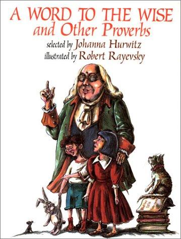 Cover for A word to the wise