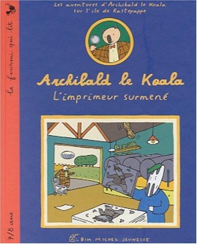Cover for L'Imprimeur surmené