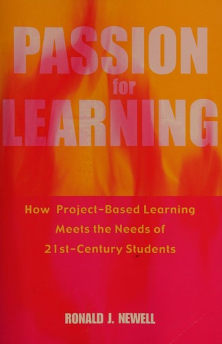 Cover for Passion for learning