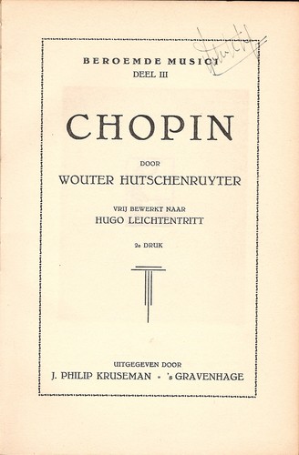 Cover for Chopin