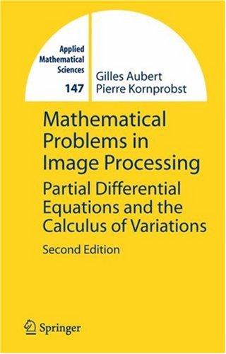 Cover for Mathematical Problems in Image Processing