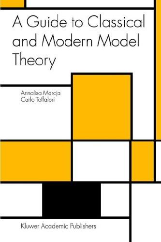 Cover for A Guide to Classical and Modern Model Theory (Trends in Logic)
