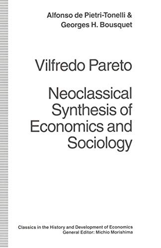 Cover for Vilfredo Pareto