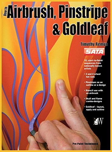 Cover for How-To Airbrush, Pinstripe & Goldleaf
