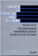 Cover for Fachbezogene Mehrsprachigkeit in Recht und Technik