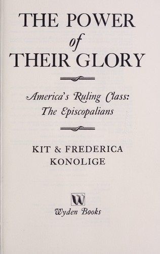 Cover for The power of their glory
