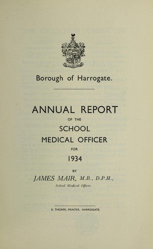 Cover for [Report 1934]