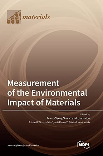Cover for Measurement of the Environmental Impact of Materials