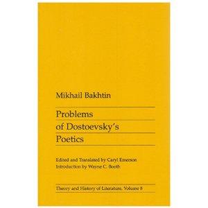 Cover for Problems of Dostoevsky's Poetics