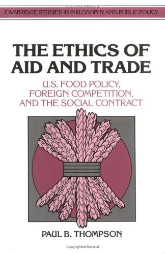Cover for The ethics of aid and trade