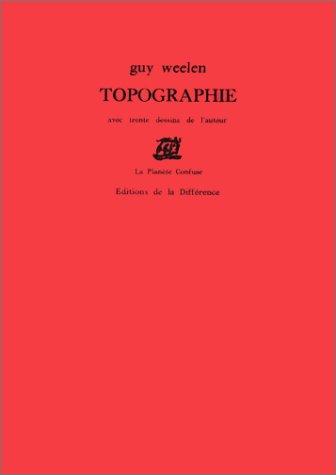 Cover for Topographie