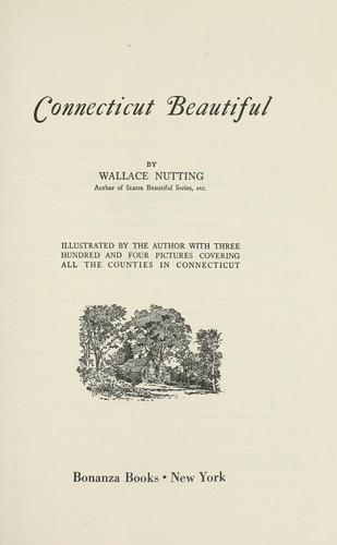 Cover for Connecticut beautiful