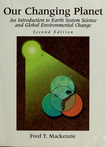 Cover for Our changing planet