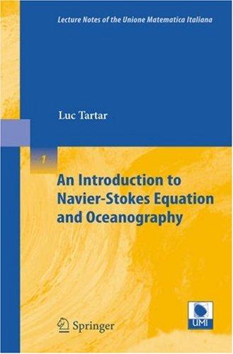 Cover for An Introduction to Navier-Stokes Equation and Oceanography (Lecture Notes of the Unione Matematica Italiana)
