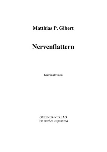 Cover for Nervenflattern